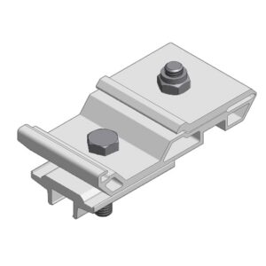 Van der Valk - Pince de montage alu 50mm pour cross-rail Side++ avec profil d'insert - 724051