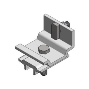 Van der Valk - Pince de montage alu 50mm pour cross-rail Side++ avec profile Side++ - 724053