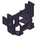 Van der Valk - Plastic end cap ValkPitched Trapezium - black - 739059