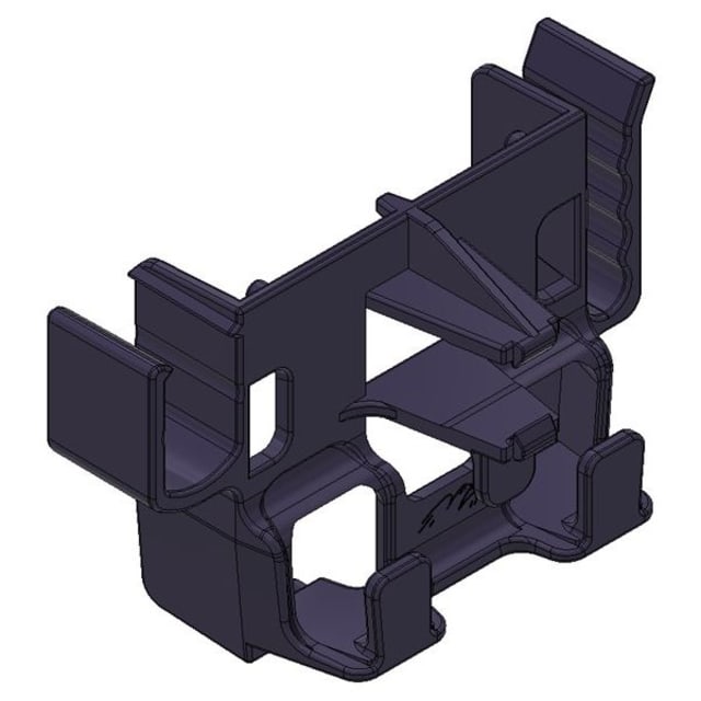 Van der Valk - Plastic end cap ValkPitched Trapezium - black - 739059 Van der Valk - Plastic end cap ValkPitched Trapezium - black - 739059