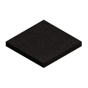 Van der Valk - Porte plaque caoutchouc 100x100x10mm - 729610