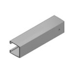 Van der Valk - Profil alu pr plaques ondul acier L220mm mesures d'axe en axe couronnes 75-177mm - 7270220