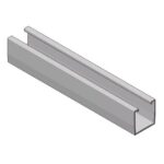 Van der Valk - Profil alu trapézoïdal L2107mm pour système élevé - 7272107