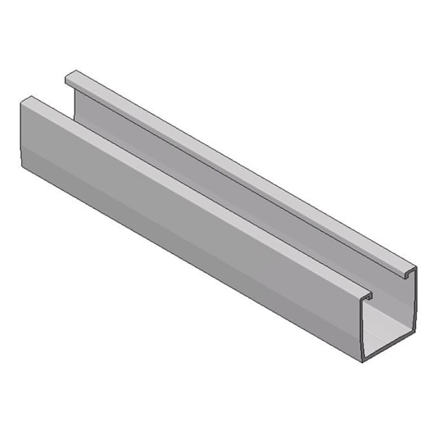 Van der Valk - Profil alu trapézoïdal L2107mm pour système élevé - 7272107 Van der Valk - Profil alu trapézoïdal L2107mm pour système élevé - 7272107