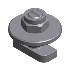 Van der Valk - Tête de marteau inox M8x20mm + rondelle + écrou - 774221