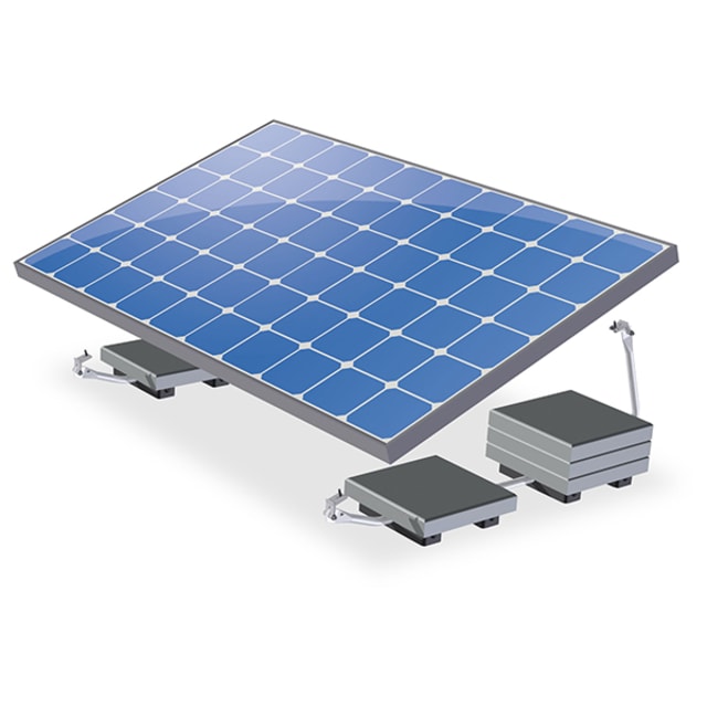 Van der Valk - Valkbox 3 rampe solaire standard pour toits plats et sol - kit 1 panneau - 759003 Van der Valk - Valkbox 3 rampe solaire standard pour toits plats et sol - kit 1 panneau - 759003