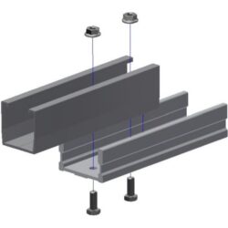 Van der Valk - kit de prolong rampe solaire 1038-1065mm - 757051