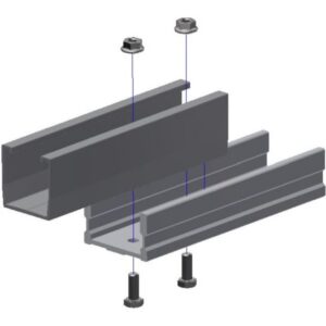 Van der Valk - kit de prolong rampe solaire 1038-1065mm - 757051