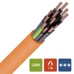 Veiligheidskabel - Atox NBN 713-020 RF1H30 orange 300/500V 12G1