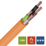 Veiligheidskabel - Atox NBN 713-020 RF1H30 orange 300/500V 4G1