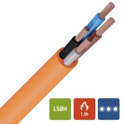 Veiligheidskabel - Atox NBN 713-020 RF1H30 orange 300/500V 4X1