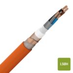 Veiligheidskabel - NHXCH câble résistant au feu maintien fonction 90 min FE180 orange 1KV 4X10/10 - NHXCH4X10E90 B 1000