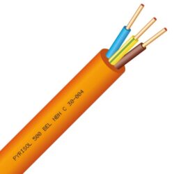 Veiligheidskabel - PYRISOL 500 NBN C 30-004 F2 SA SD LSOH FR2 Rf 1h30 500V orange 3G4mm² - PYRIS0L-3G4 B 1000