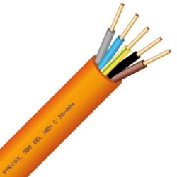 Veiligheidskabel - PYRISOL 500 NBN C 30-004 F2 SA SD LSOH FR2 Rf 1h30 500V orange 5G35mm² - PYRIS0L-5G35 B 1000