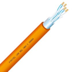 Veiligheidskabel - PYRITEL 100 BEL NBN C 30-004 F2 SA SD LS0H FR2 Rf 1h30 170V orange 2X2X0