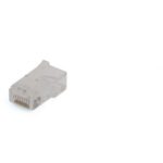Velleman - Fiche modulaire RJ45 8P8C pour câbles ronds multibrins Cat5E - RJ8P8C