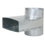 Ventilair - Piquage 220x80 vers rond 2xØ180 TRB2x220-180 - 2004000152