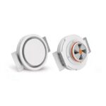 Ventilair - Rondo 125 Bouche de ventilation invisible à encastrer ronde dia 125mm en plâtre - 3001001746