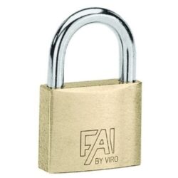 Cadenas laiton anse longue 50 mm, configuration visible