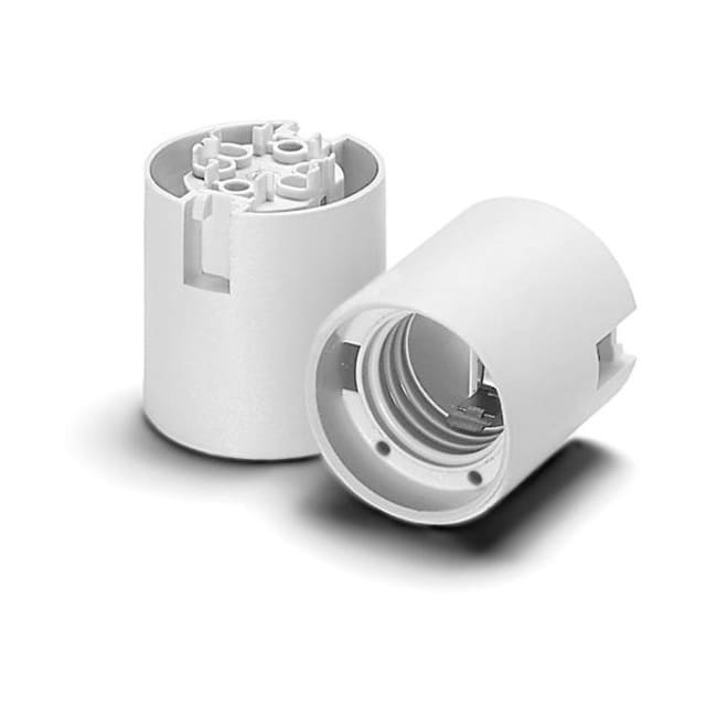 Vossloh-Schwabe - Socket thermoplastique E27 blanc - 755W Vossloh-Schwabe - Socket thermoplastique E27 blanc - 755W