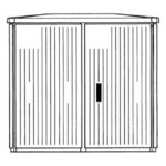 Vynckier (ABB) - Arm trottoir a Gde prof AP 1125x1200x676 - 4TBE843656C0100