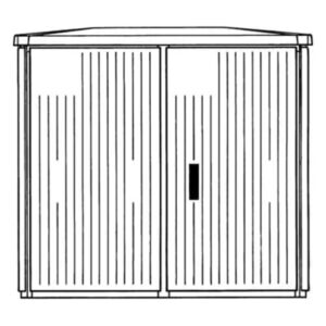 Vynckier (ABB) - Arm trottoir a Gde prof AP 1125x1200x676 - 4TBE843656C0100
