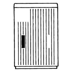 Vynckier (ABB) - Armoire de trottoir EH3/AP-0 - 4TBE843176C0100