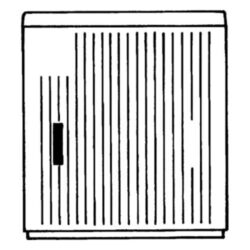 Vynckier (ABB) - Armoire de trottoir EH3/AP-1 - 4TBE843177C0100