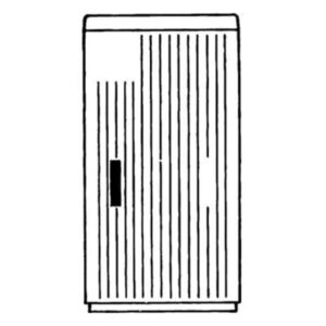 Vynckier (ABB) - Armoire de trottoir EH3/AP-20 - 4TBE843180C0100