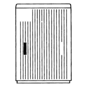 Vynckier (ABB) - Armoire de trottoir EH3/AP-21 - 4TBE843181C0100