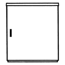 Vynckier (ABB) - Armoire de trottoir EH3/F-1 - 4TBE843160C0100