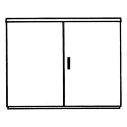 Vynckier (ABB) - Armoire de trottoir EH3/F-2 - 4TBE843162C0100