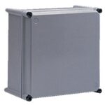 Vynckier (ABB) - Coffret APO 41 302x302x175mm polyester IP67 couvercle gris avec vis - 4TBO856050C0100