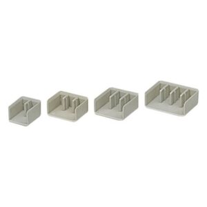 Vynckier (ABB) - Coiffe pour rail 2P 10mm² - 2CDB806001R0021