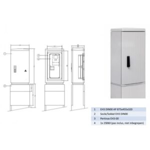 Vynckier (ABB) - EH3/00 +SOCLE - 4TBE843473N2100