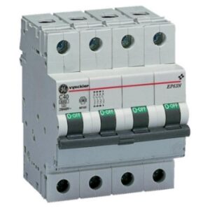 Vynckier (ABB) - EP60 disjoncteur 6kA 3P+N C 50A - 667126