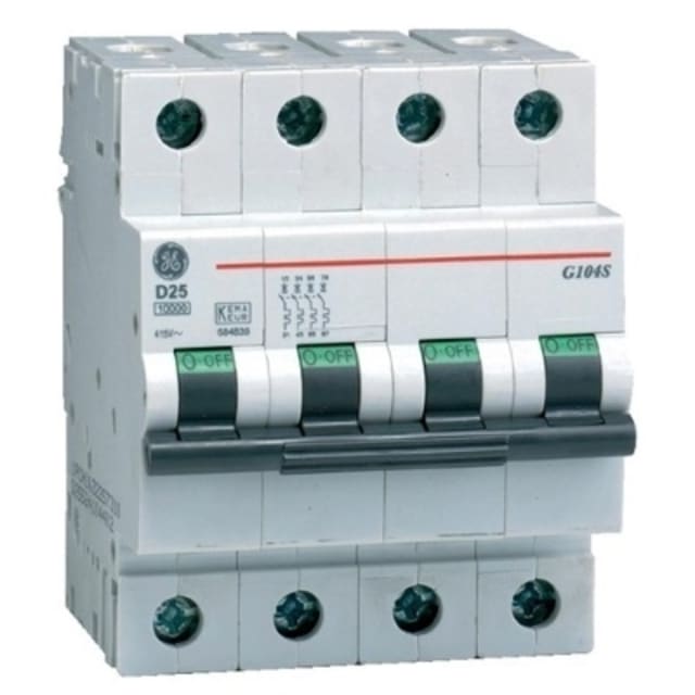 Vynckier (ABB) - G100 Disjoncteur 10kA 4P C 6A - 4TQG674923R0000 Vynckier (ABB) - G100 Disjoncteur 10kA 4P C 6A - 4TQG674923R0000