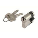 Vynckier (ABB) - PKZH2432 EH demi-cylinde profilé serrure V2432E incl. 2 clés - 4TBE843001C0100