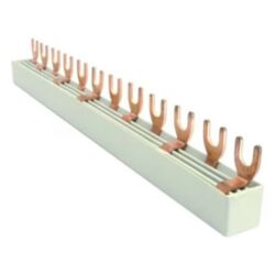 Peigne de raccordement à fourche 4 pôles 10 mm² 1 mètre