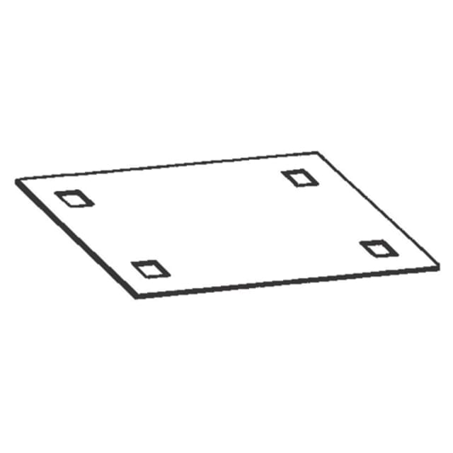 Vynckier (ABB) - Plaque infe pr EH3 et EH6 taille 0 - 4TBE843300C0100 Vynckier (ABB) - Plaque infe pr EH3 et EH6 taille 0 - 4TBE843300C0100