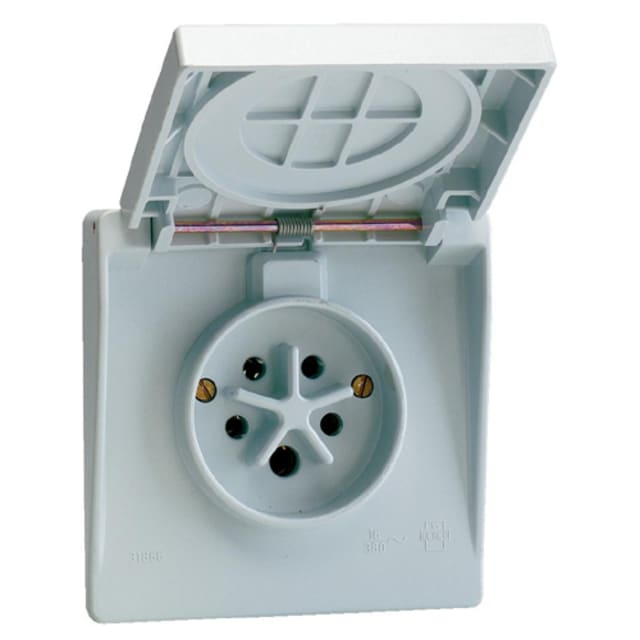 Vynckier (ABB) - Prise étoile semi-étanche 3P+N+T 16A IP44 grise - 2CDB710012R0000 Vynckier (ABB) - Prise étoile semi-étanche 3P+N+T 16A IP44 grise - 2CDB710012R0000