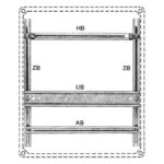 Vynckier (ABB) - RAIL SUPP DIN L 250 - 4TBO890820C0100
