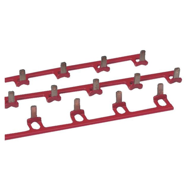 Vynckier (ABB) - Rail rouge isolée 3P 14M - 2CDB624870R0000 Vynckier (ABB) - Rail rouge isolée 3P 14M - 2CDB624870R0000