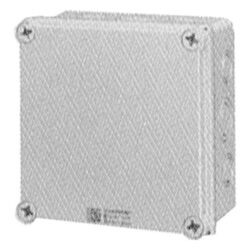 Boîte de dérivation vide métrique 16 mm² 4TBS555153C0200 avec couvercle vissé