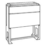 Vynckier (ABB) - Socle en polyester pr EH3 et EH6 taille - 4TBE843392N0100