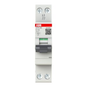 Vynckier (ABB) - UNIBIS disjoncteur VYC30 2P 16A Courbe C 3kA - 2CSS232422R0164