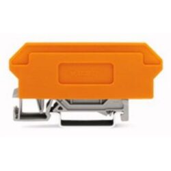 WAGO - Bloc de bornes de base avec bornes 4 conducteurs largeur 12 mm - 280-608