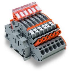 WAGO - Bloc de bornes multicolore - 2007-8875