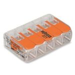 WAGO - Borne COMPACT UNIVERSELLE pour tout type de câbles 5 x 0