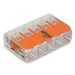 WAGO - Borne COMPACT UNIVERSELLE pour tout type de câbles 5 x 0